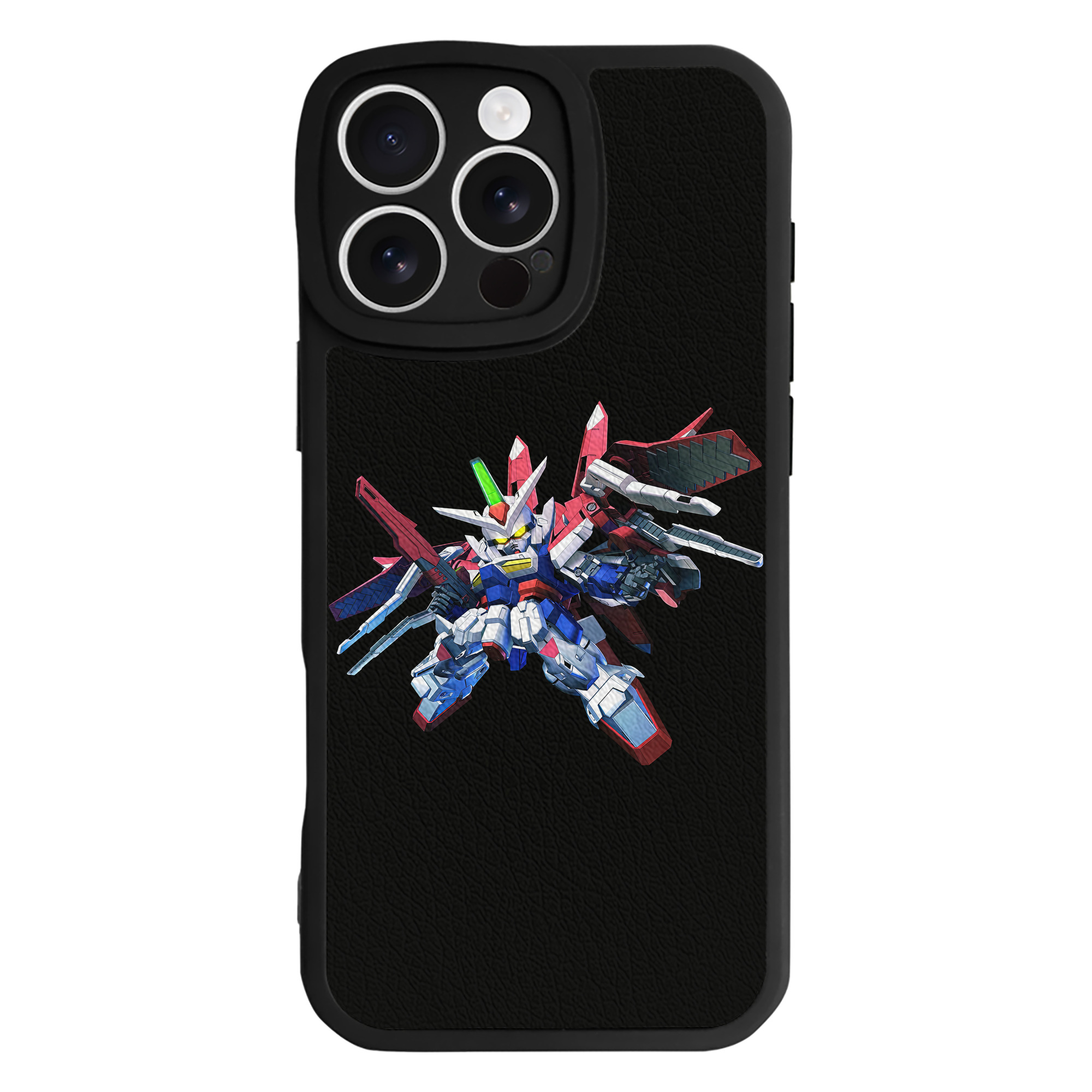 （画像用） 機動戦士ガンダム Mobile Suit Gundam 【iPhone 16シリーズ対応】シリコンスマホケース（レザー調） 材質：シリコン